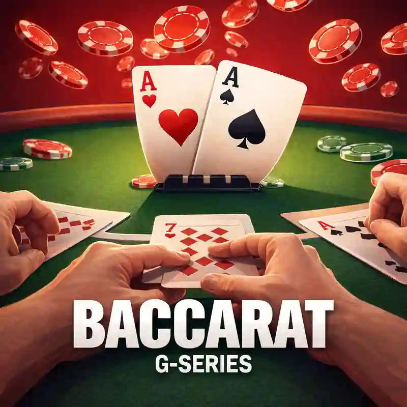 Bakarat table game